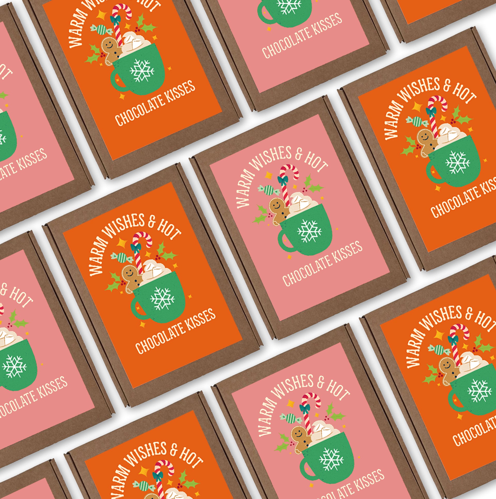 Festive Hot Chocolate Gift Christmas Eve Stocking Filler Snowman Soup Novelty