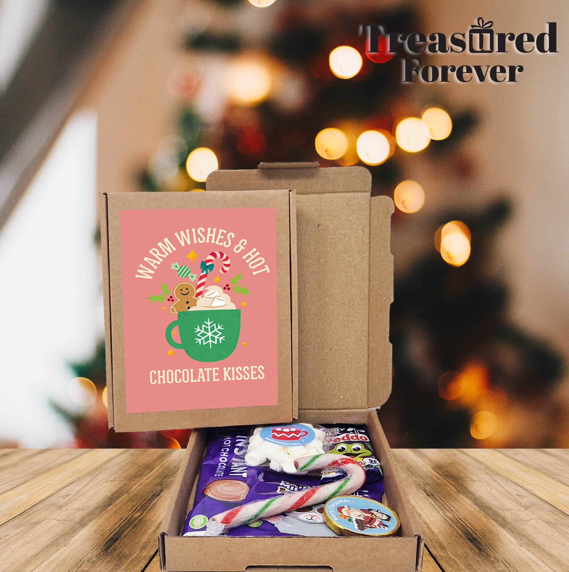 Festive Hot Chocolate Gift Christmas Eve Stocking Filler Snowman Soup Novelty